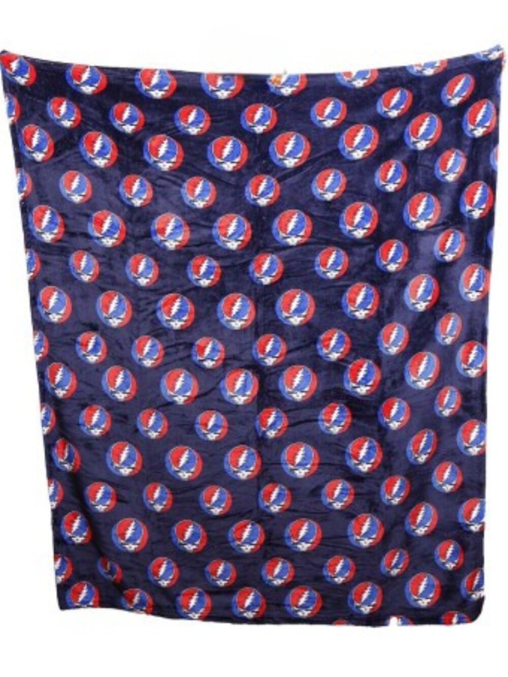 Grateful Dead Steal Your Face Blanket ~ 50" x 60" ~ Officially Licensed ~ New!